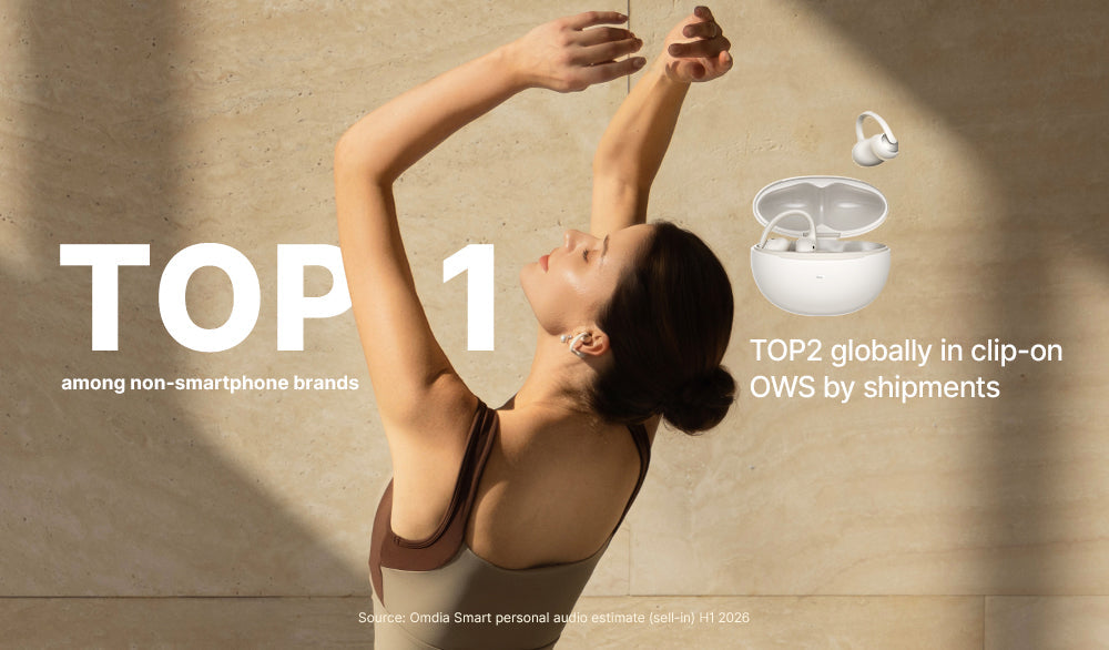Baseus Retains No. 1 Position Among Non-Smartphone Brands in H1 2026 Clip-On OWS Shipments