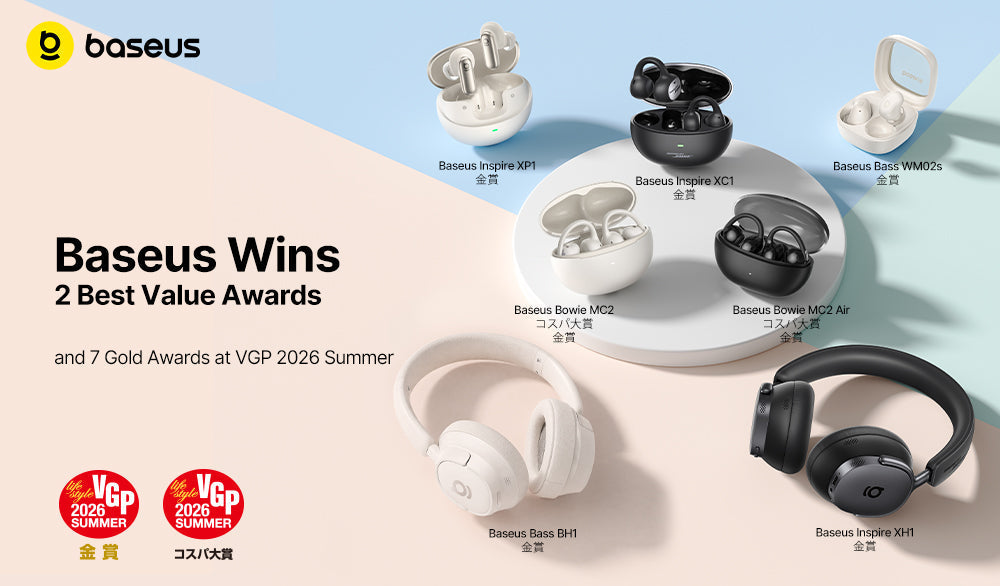Baseus Wins Two Best Value Awards and Seven Gold Awards at VGP 2026 Su