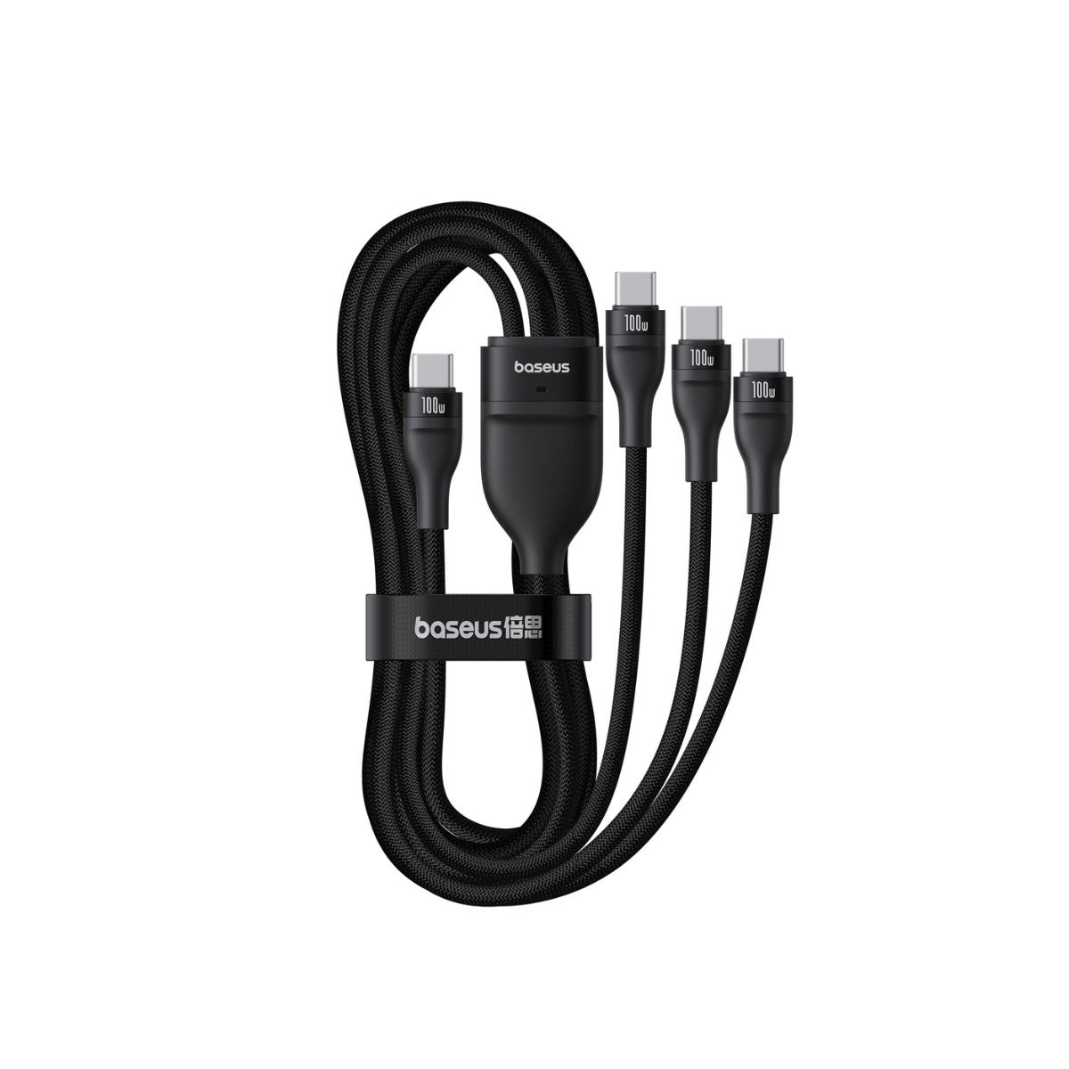 Baseus Flash 3 in 1 USB C Cable 100W 4.9ft