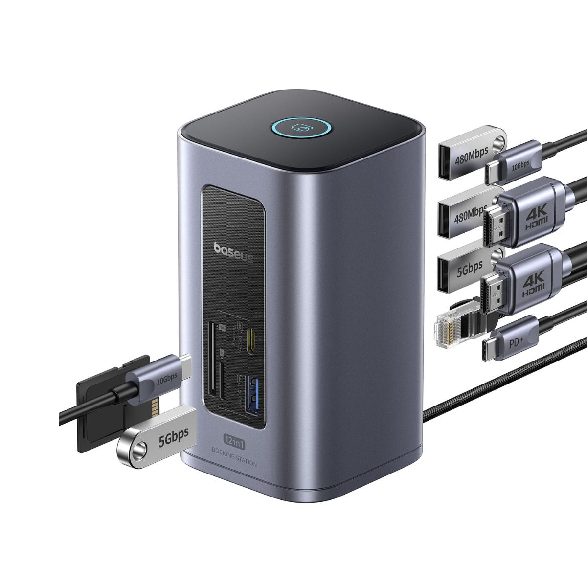Baseus Nomos NU1 Air Win 12-in-1 Docking Station