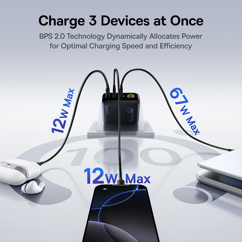 Baseus PicoGo AE21 Fast Charger 2C+U 100W
