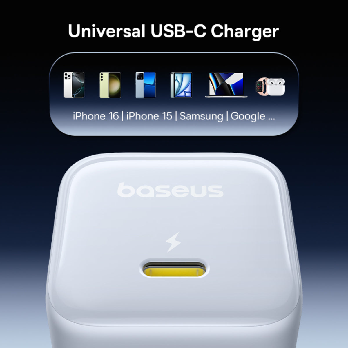 Baseus PicoGo GaN USB-C Charger 45W 2 Pack
