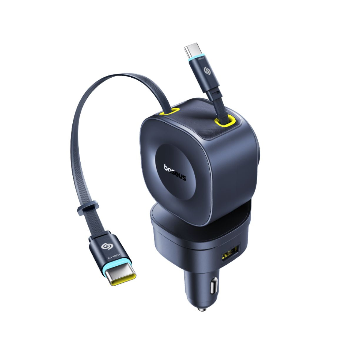 Baseus PrimeTrip VR2 Max Car Charger with Retractable Cable 3C+U 240W