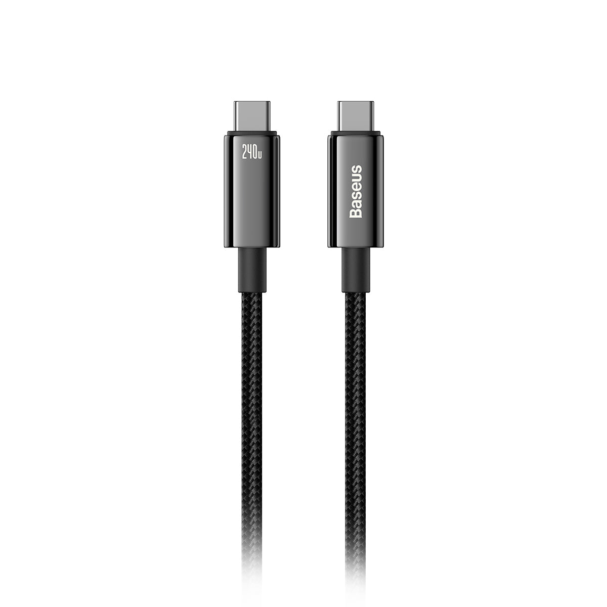 Cable USB-C a USB-C PD de 240W con 8 pines, con metal y PVC, para MacBook Pro, Q Cable USB-C a USB-C PD de 240W con 8 pines, con metal y PVC, para MacBook Pro, Q