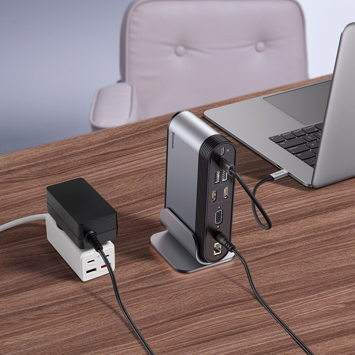 Baseus 17 in 1 3 Monitors Docking Station