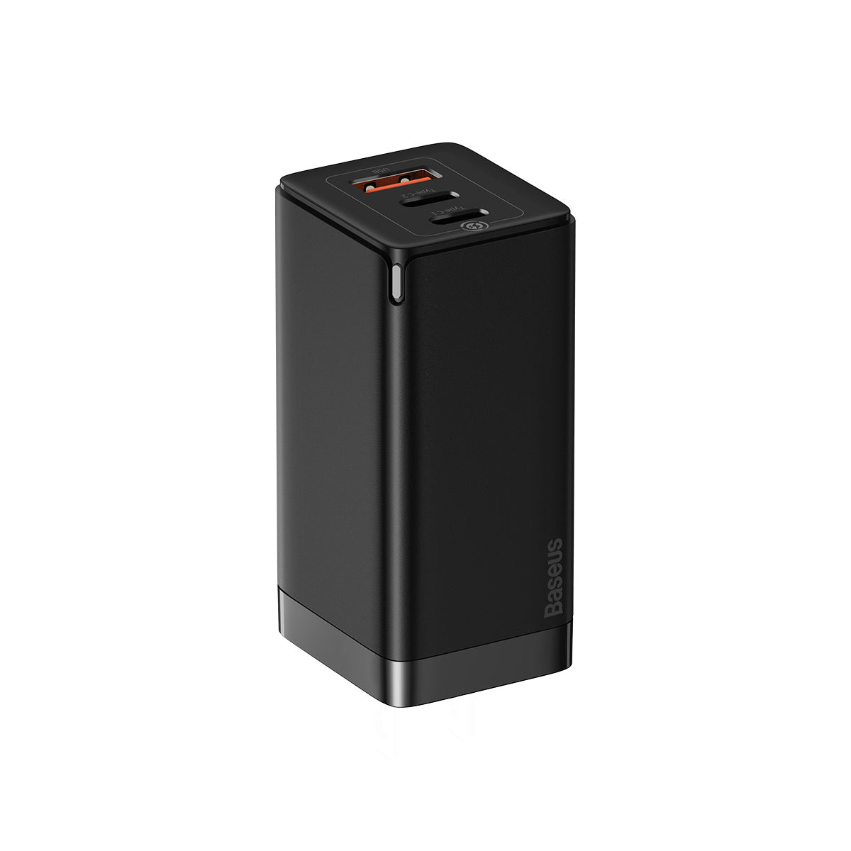 Baseus GaN2 3 Ports Fast Charger 65W Black