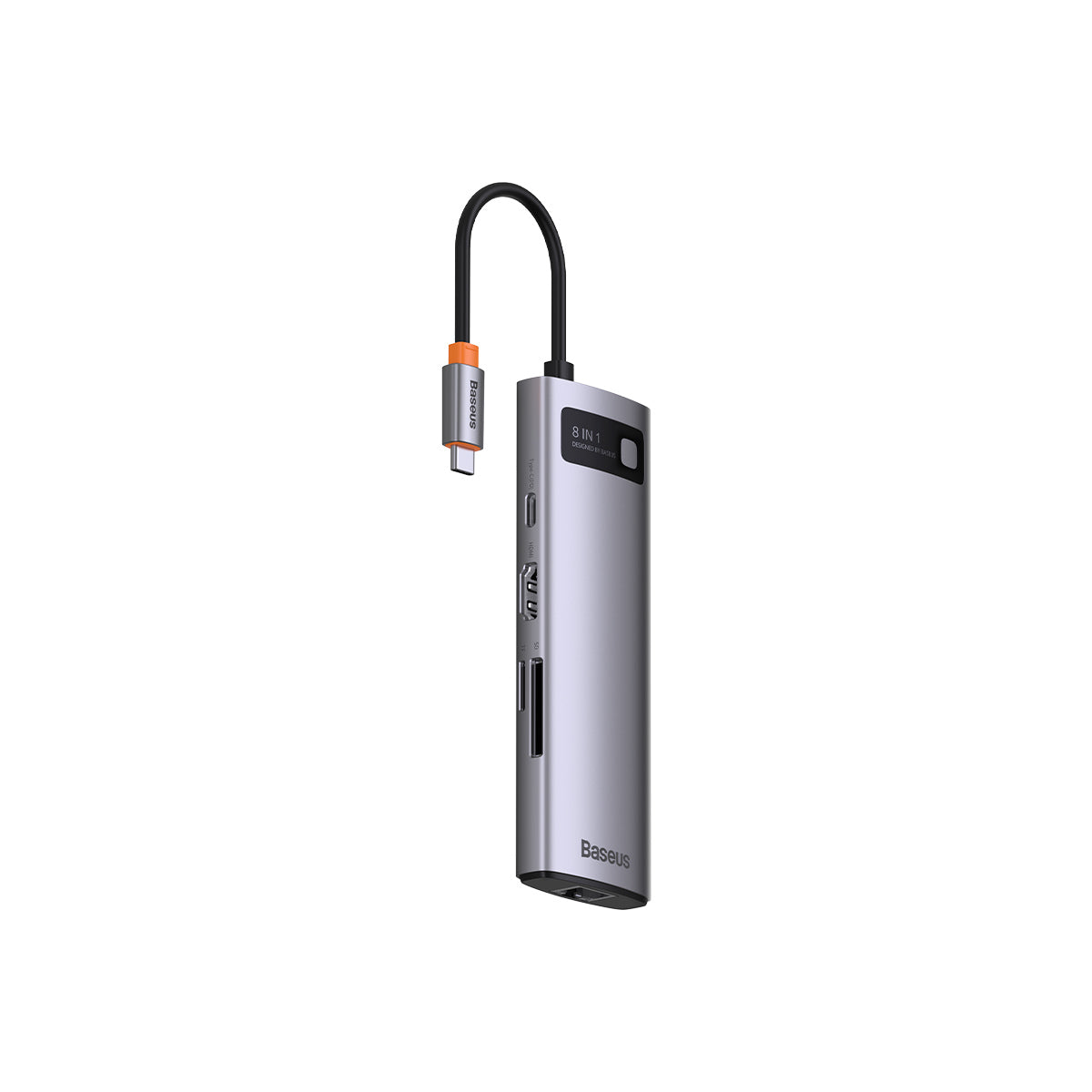 Baseus – HUB 8in1 répartiteur USB 3.1 Type C vers HDMI, adaptateur