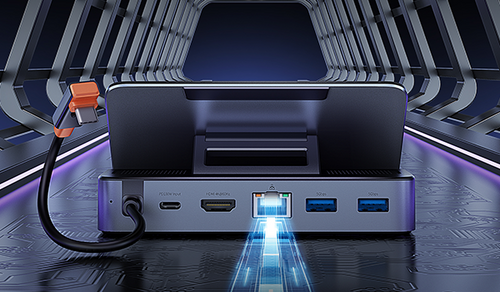 4smarts Universeel 60W Docking Oplaad Station 7 Poorts USB USB-C Wit 4smarts Universeel 60W Docking Oplaad Station 7 Poorts USB USB-C Wit