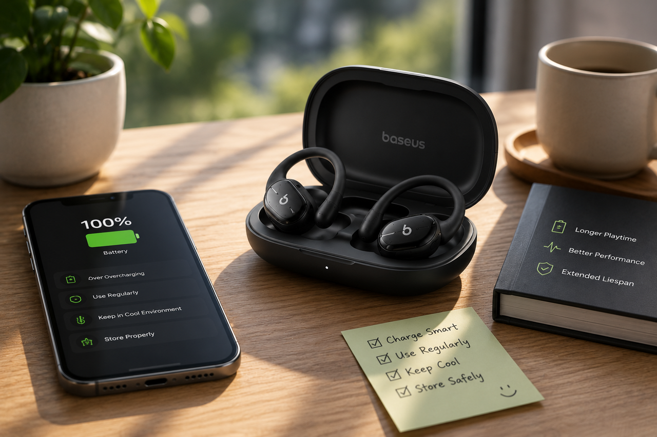 How to Maximize Battery Lifespan on Your Wireless Open-Ear Headphones