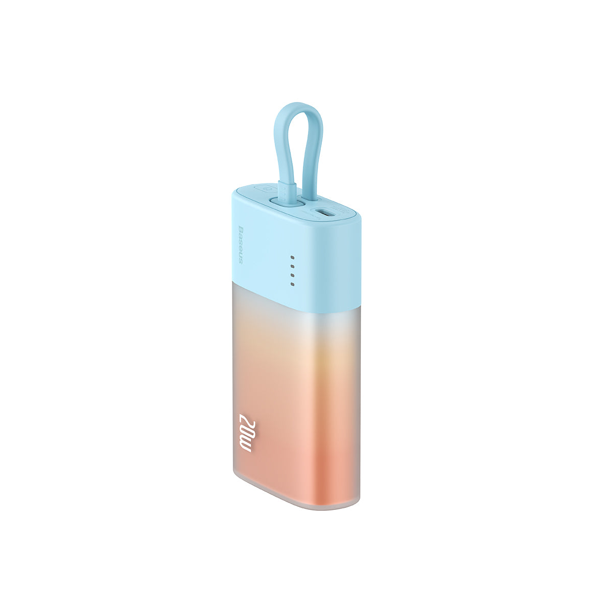 Baseus Popsicle USB-C Power Bank 20W 5200mAh US Orange