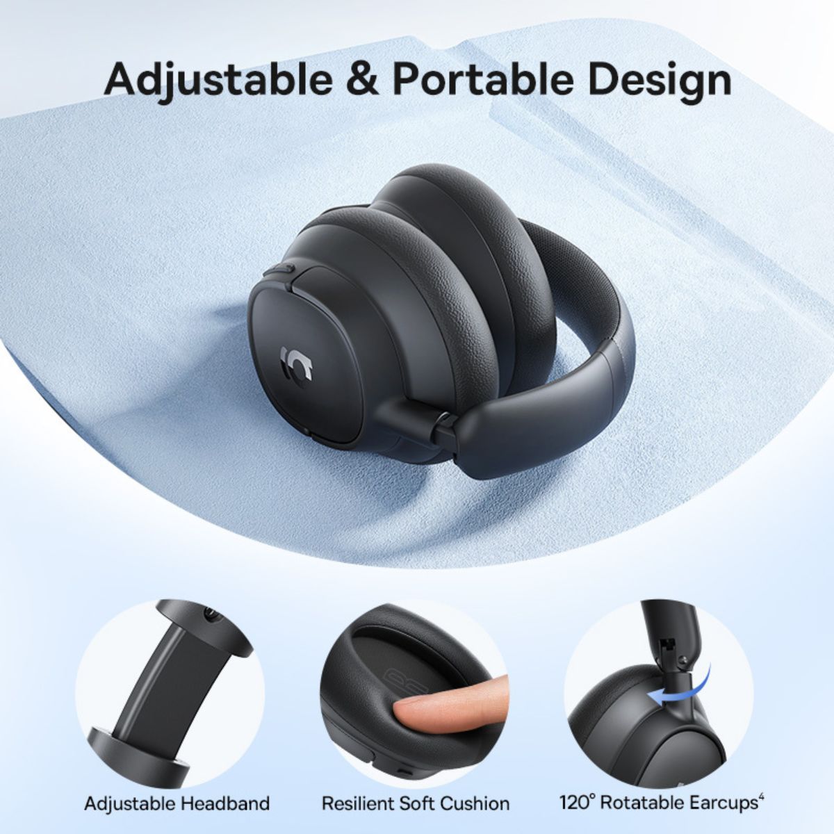 Baseus Bass BH1 NC Wireless Noise Cancelling Headphones