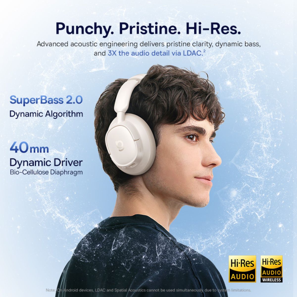Baseus Bass BH1 NC Wireless Noise Cancelling Headphones