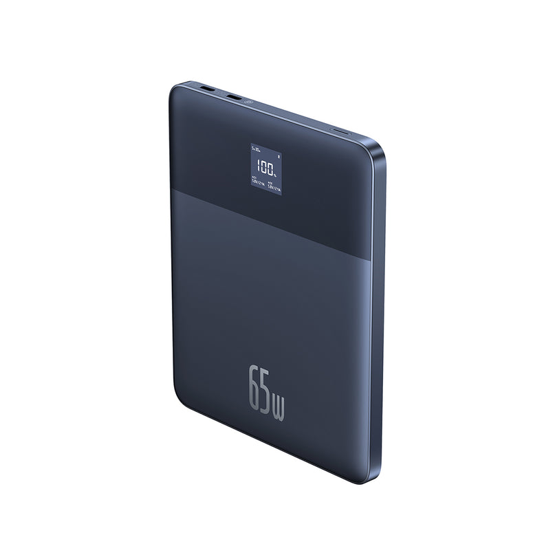 Baseus_Blade2_Smart_Power_Bank_65W_12000mAh_Blue_side