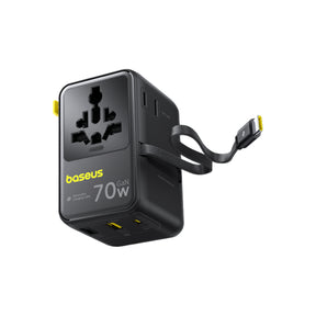 Baseus EnerCore CG11 Universal Travel Adapter 2AC+2U+2C 70W