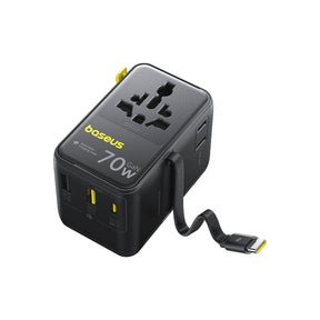 Baseus EnerCore CG11 Universal Travel Adapter 2AC+2U+2C 70W
