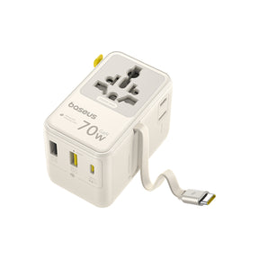 Baseus EnerCore CG11 Universal Travel Adapter 2AC+2U+2C 70W