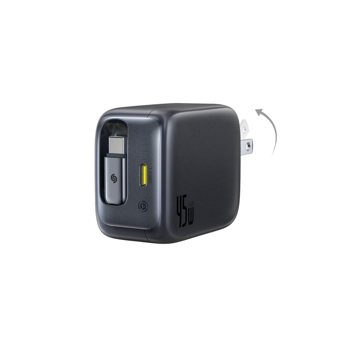 Baseus EnerCore CJ11 Fast Charger with Retractable Cable 2C 45W