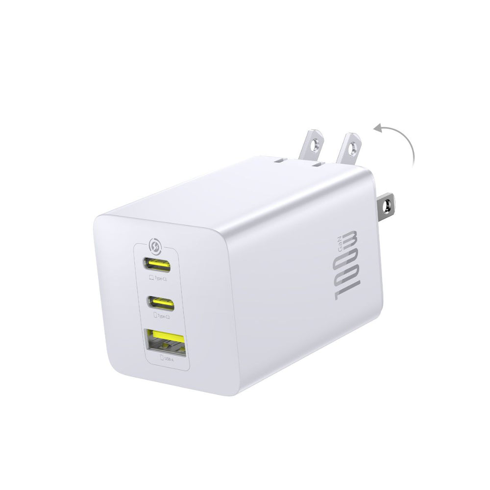Baseus EnerFill FE11 3-Port USB-C Fast Charger 100W