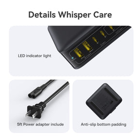 Baseus EnerFill FH21 Desktop Charging Station 4C+2U 120W