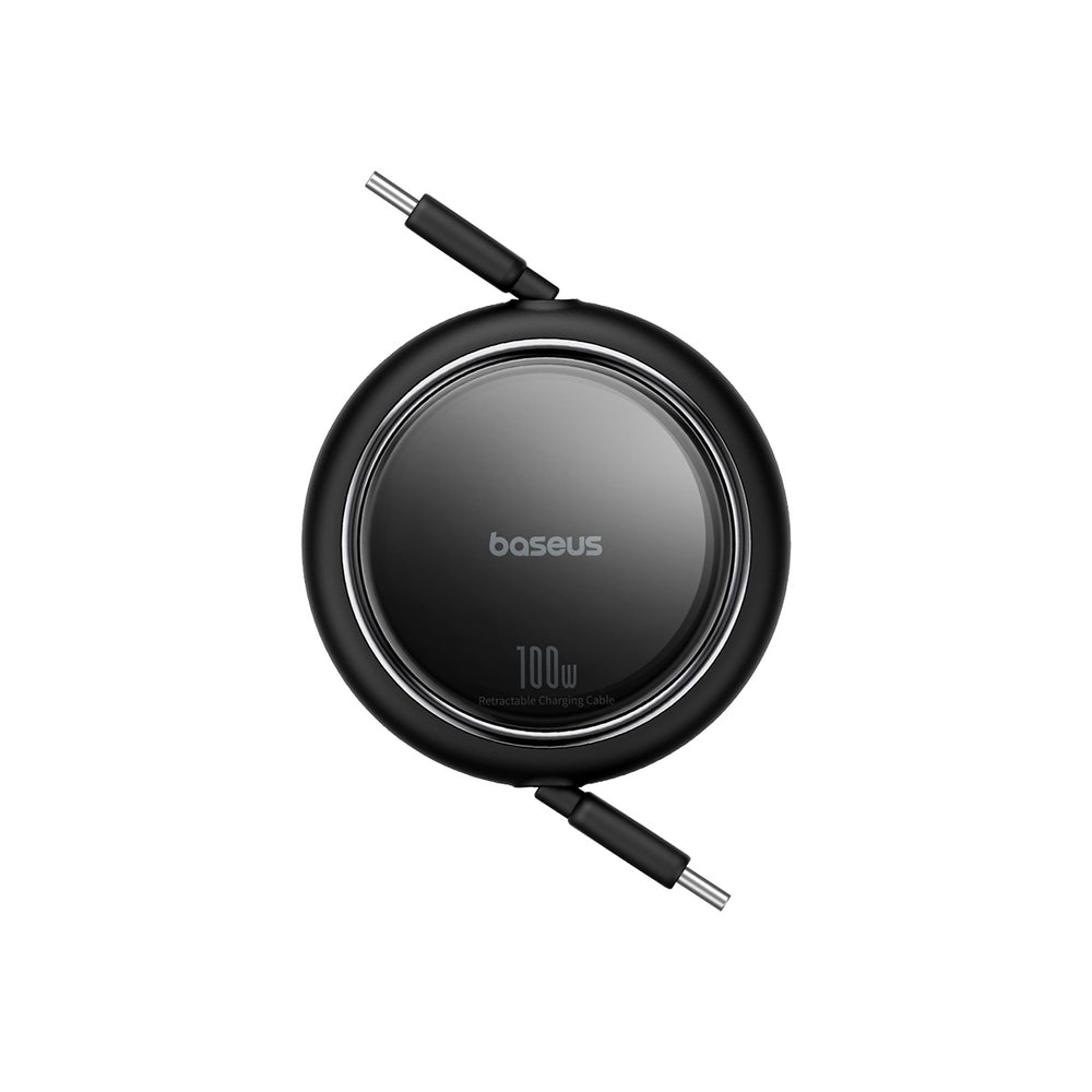 Baseus USB-C Mini Cavo di Ricarica Retrattile da 100 W, Blu, P10364500311-00 Baseus USB-C Mini Cavo di Ricarica Retrattile da 100 W, Blu, P10364500311-00