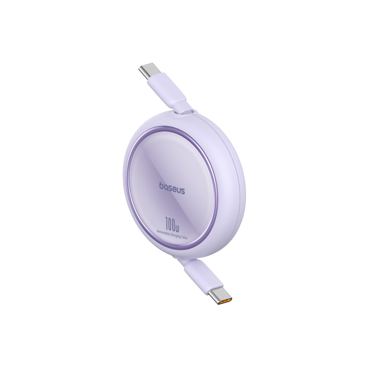 Baseus Free2Pull Retractable Charing Cable 100W Purple