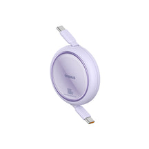 Baseus Free2Pull Retractable USB-C Cable 100W Purple