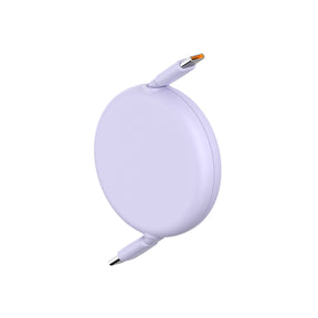 Baseus Free2Draw Mini Retractable USB-C Cable 100W Purple