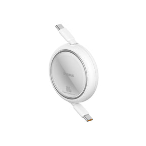 Baseus Free2Pull Retractable USB-C Cable 100W White