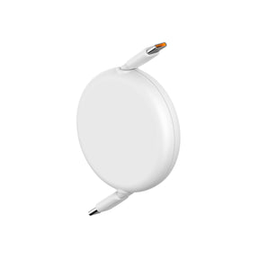 Baseus Free2Draw Mini Retractable USB-C Cable 100W White