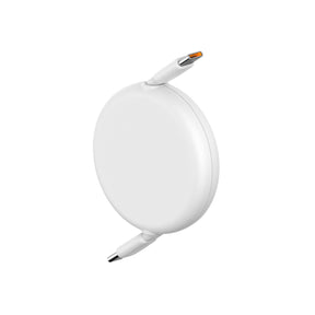 Baseus Free2Draw Mini Retractable USB-C Cable 100W White