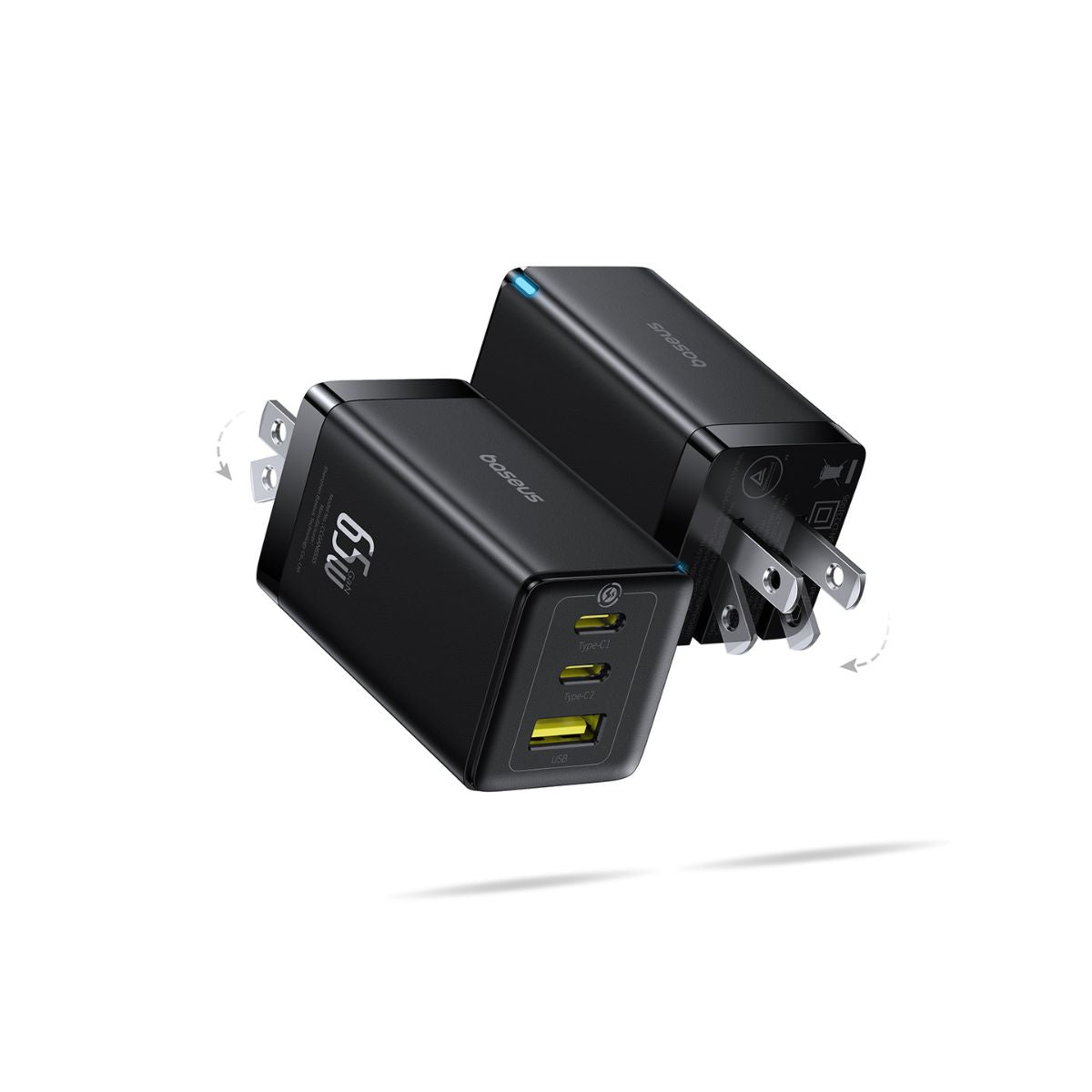 Baseus GaN5 Pro 2 Pack Fast Charger 2C+U 65W