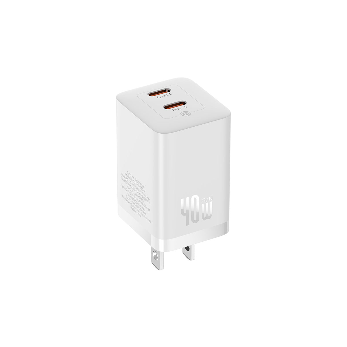 Baseus GaN5 Pro Dual USB-C Fast Charger 40W