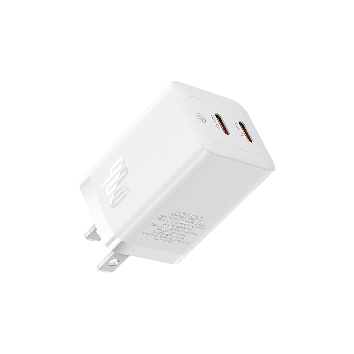 Baseus GaN5 Pro Dual USB-C Fast Charger 40W