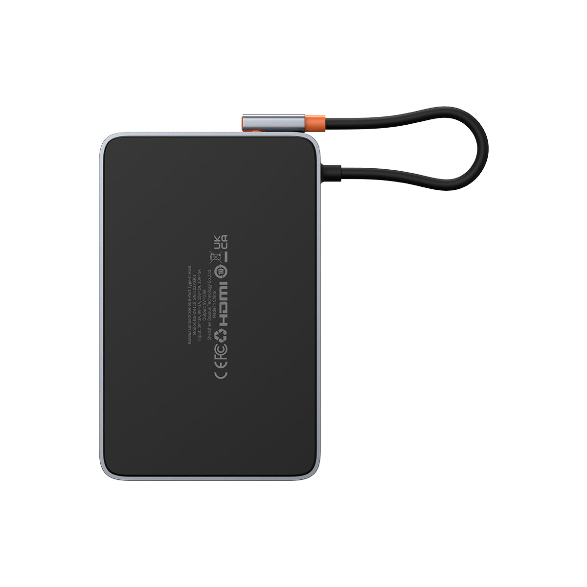 Baseus GamerX 6 Ports USB C Steam Deck Docking Station, ROG Ally