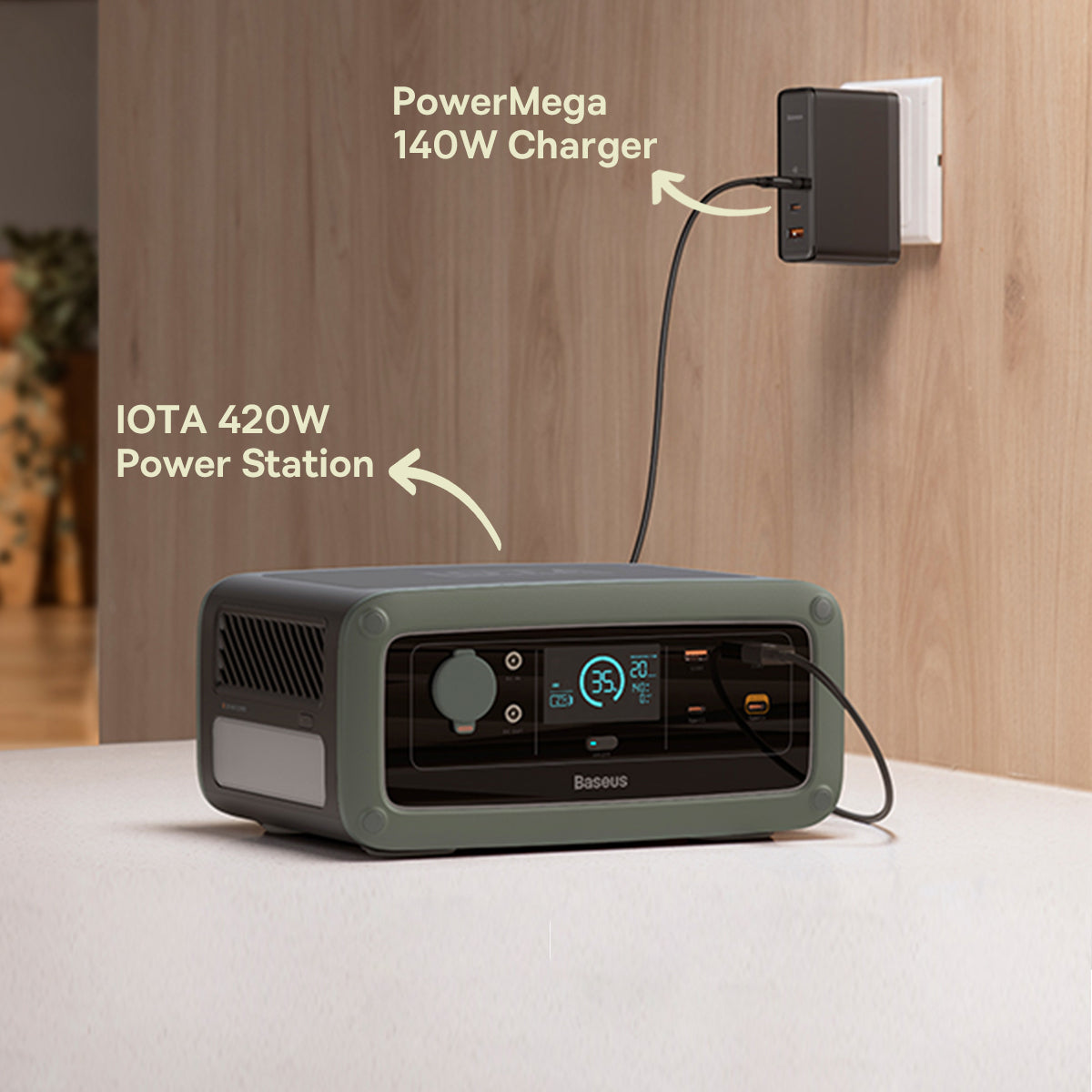 Baseus IOTA Portable Power Station 140W 153.6Wh
