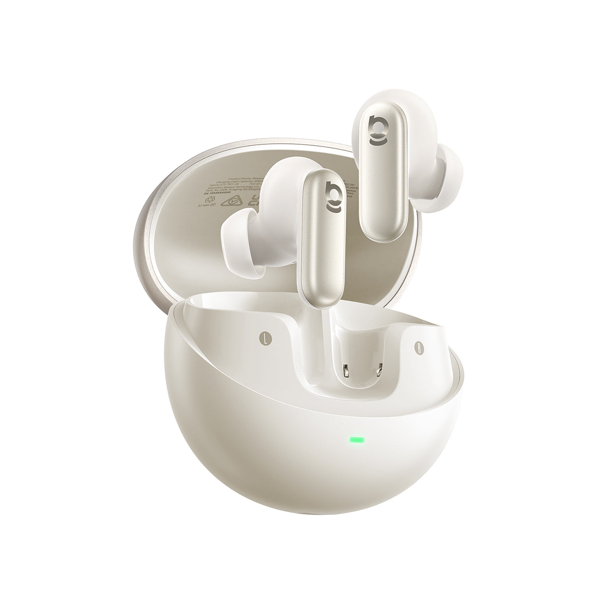 Baseus Inspire XP1 Noise-Cancelling Earbuds Starlight Off-White