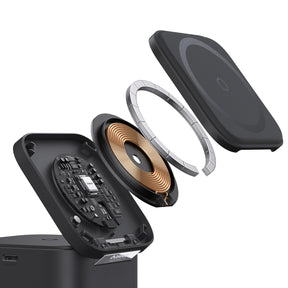 Baseus_MagPro_2_in_1_Magnetic_Wireless_Charger_25W_charging