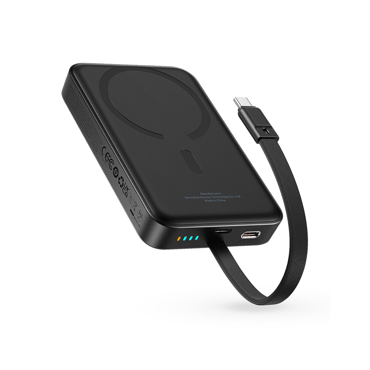    Baseus_Magnetic_Power_Bank_30W_10000mAh_With_Built-in_USB-C_Cable_Black