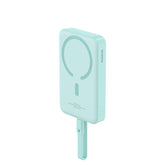 Baseus Magnetic Power Bank 30W 10000mAh With Built-in USB-C Cable Green