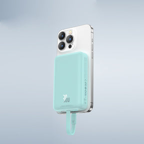 Magnetic MIni PowerBank 30W_Blue_For iPhone15