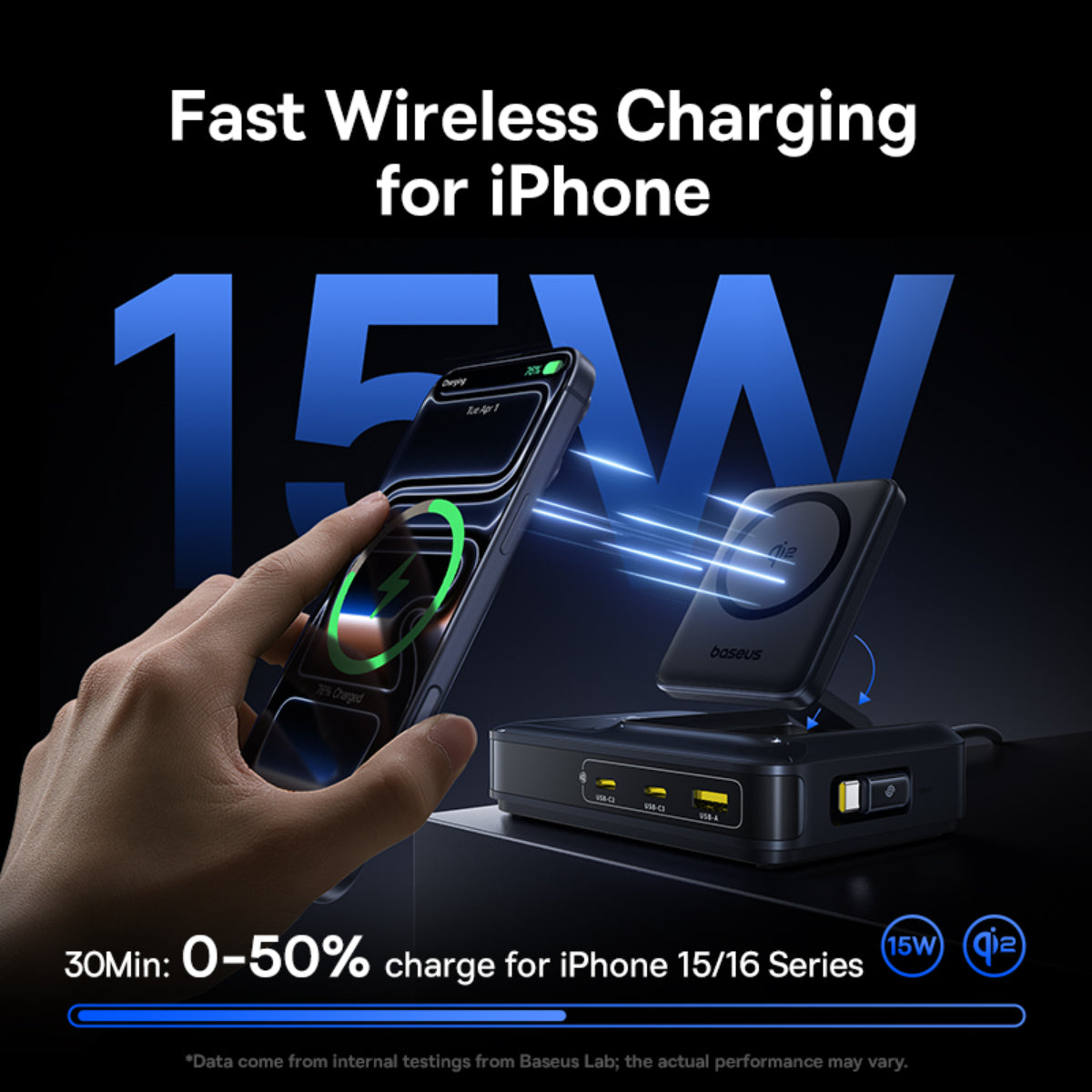 Baseus Nomos NH21 5-in-1 Desktop Charging Station 3C+U 160W