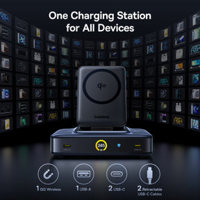 Baseus Nomos NH21 6-in-1 Desktop Charging Station 245W