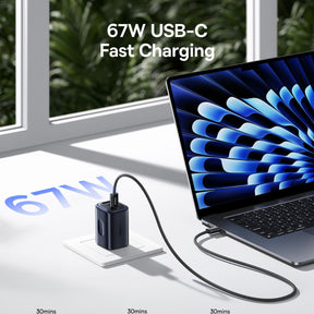 Baseus PicoGo AE11 Fast Charger 2C+U 67W