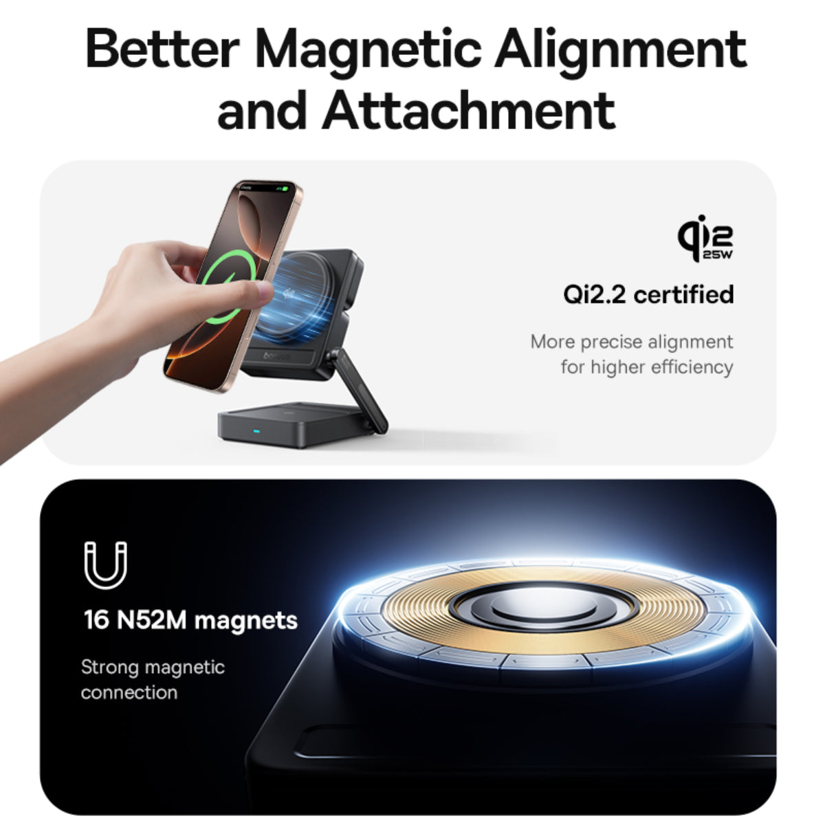 Baseus PicoGo AF21 3-in-1 Qi2.2 Wireless Charger