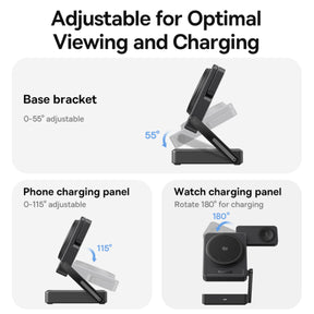 Baseus PicoGo AF21 3-in-1 Qi2.2 Wireless Charger