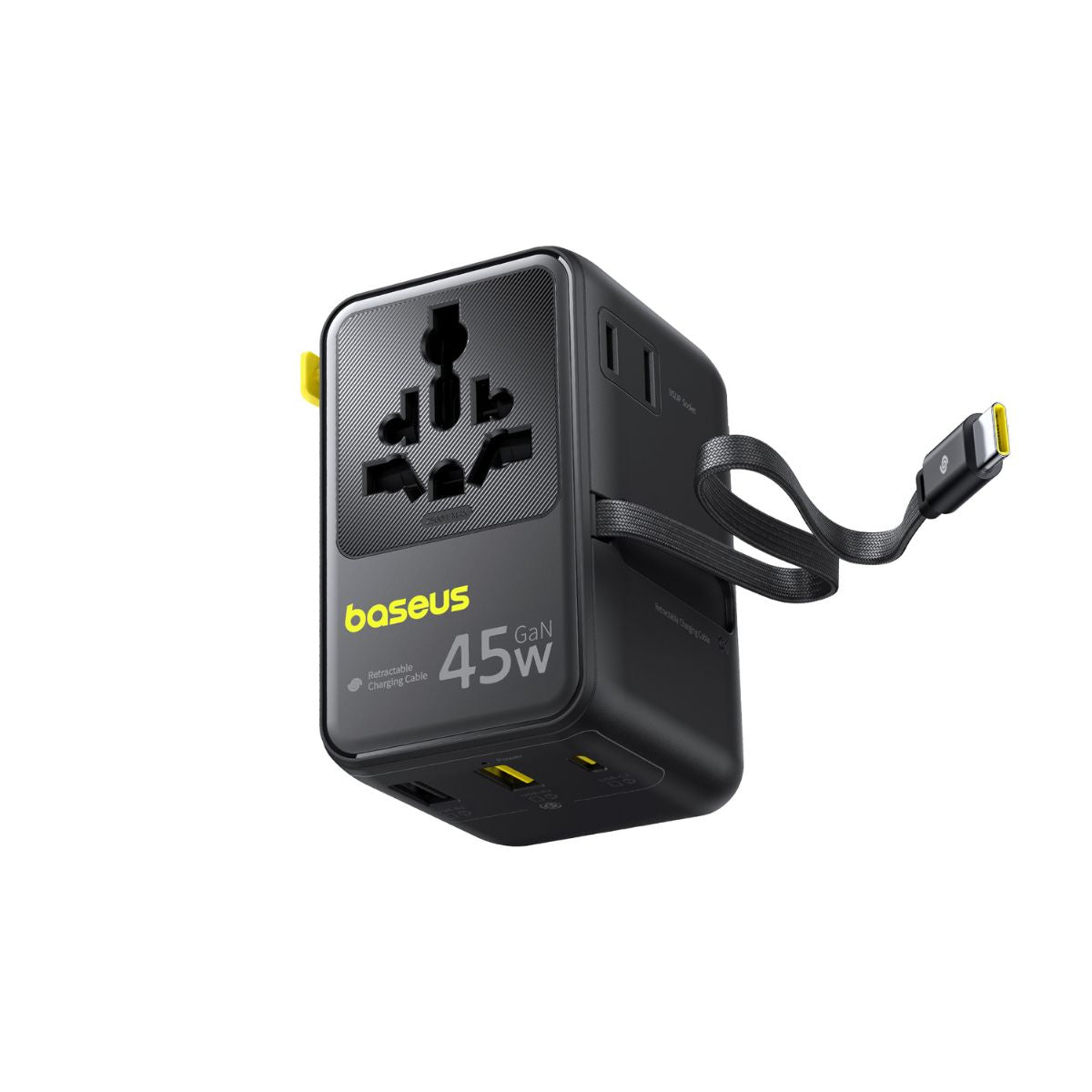 Baseus PicoGo AG11 Universal Travel Adapter 2AC+2U+2C 45W