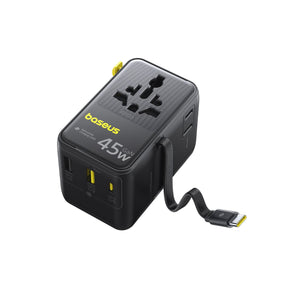 Baseus PicoGo AG11 Universal Travel Adapter 2AC+2U+2C 45W