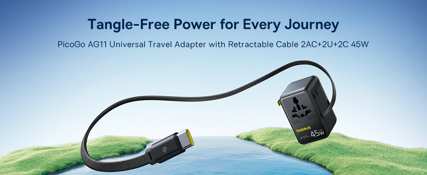 45W USB-C rychlé nabíjení adaptéru Baseus PicoGo AG11