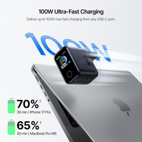 Baseus PicoGo Pro AH22 Digital Display Fast Charger 3C 100W