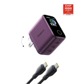 Baseus PicoGo Pro AH22 Digital Display Fast Charger 3C 100W